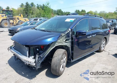 2019 Honda Odyssey Ex-L from USA, damaged, VIN 5FNRL6H7XKB003589